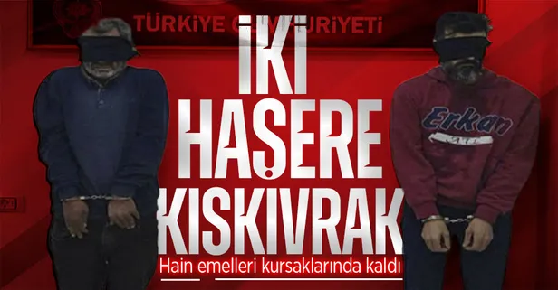 Afrin'de canlı bomba eylemi hazırlığındaki Suriye uyruklu 2 PKK/YPG'li terörist yakalandı