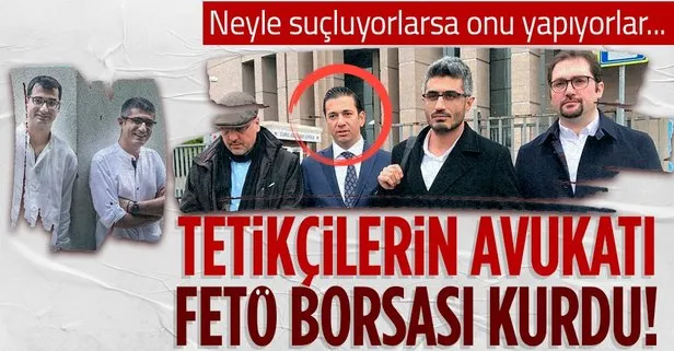 Barış Terkoğlu ve Barış Pehlivan’ın avukatı Kazım Yiğit Akalın’ın FETÖ borsası kurduğu ortaya çıktı!