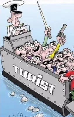 KKTC'de çıkan skandal karikatüre tepki yağdı