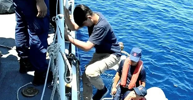 Yunanistan’ın ölüme ittiği 154 kaçak göçmen kurtarıldı