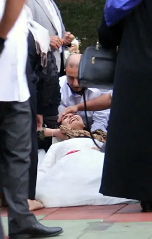 Nikah kabusa döndü! Arbede çıktı, gelin fenalaştı