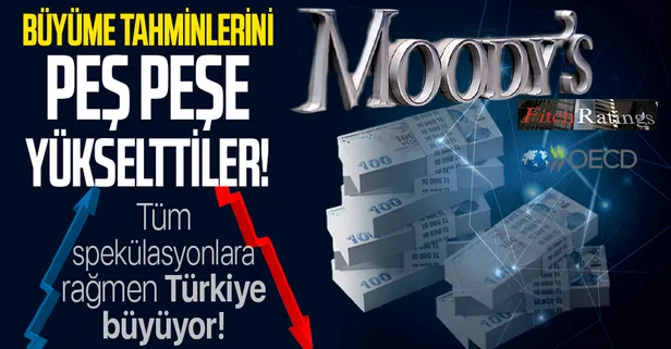 Son dakika: Tüm spekülasyonlara rağmen Türkiye ekonomisi büyüyor! Uluslararası kuruluşlar peş peşe 2021 büyüme tahminlerini yükseltti