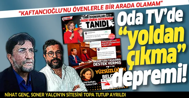 Oda TV'de "yoldan çıkma" depremi: Nihat Genç, Soner Yalçın'ın sitesini topa tutup ayrıldı