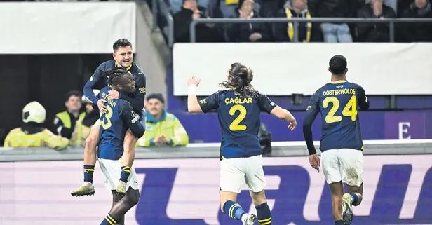 Fenerbahçe Konferans Ligi son 16 turu ilk maçında Union SG’yi sahasına gömdü