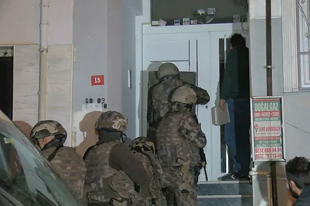 İstanbul'da organize suç örgütü operasyonu