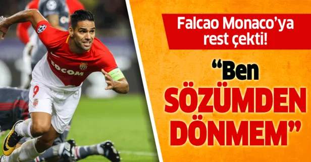 Falcao'nun kesin tercihi Galatasaray!