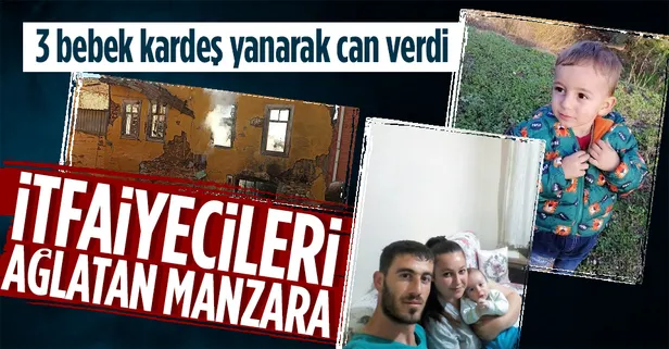 İzmir'de 3 ve 2 yaşlarındaki 3 kardeş yanarak can verdi! İtfaiyecileri kahreden detay: Cesetleri birbirlerine sarılmış halde bulundu