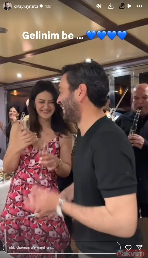 EDHO’nun yıldızları bir arada! Oktay Kaynarca “Kurtulamadım” deyip paylaştı! Ozan Akbaba ve eşi Buket Akbaba’yı da es geçmedi: Gelinim be! - 6