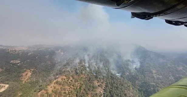 Aydın'da orman yangını 2'nci gününde | Müdahale sürüyor