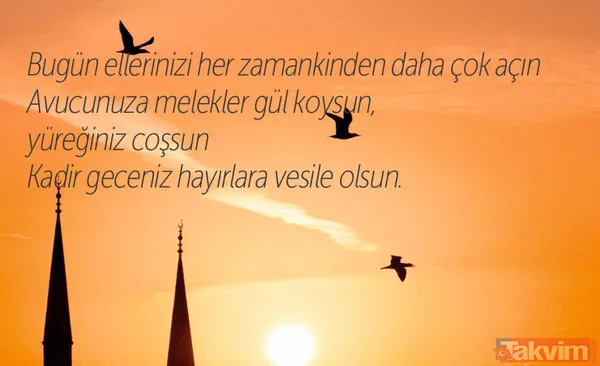 2019 Kadir Gecesi yeni mesajları - Kadir gecesi kutlama sözleri kısa - Kadir gecesi sözleri sayfamızda - 14