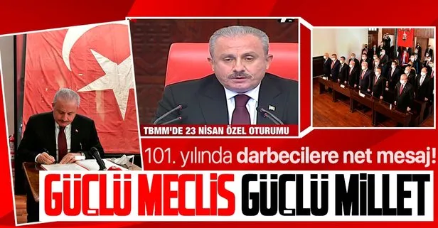 Son dakika: TBMM Başkanı Mustafa Şentop’tan 23 Nisan özel oturumunda önemli açıklamalar