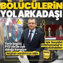 Terör partisi DEM’in yol arkadaşı CHP’li Özgür Özel, PYD terör örgütünün üye olduğu Sosyalist Enternasyonal’e Başkan Yardımcısı seçildi