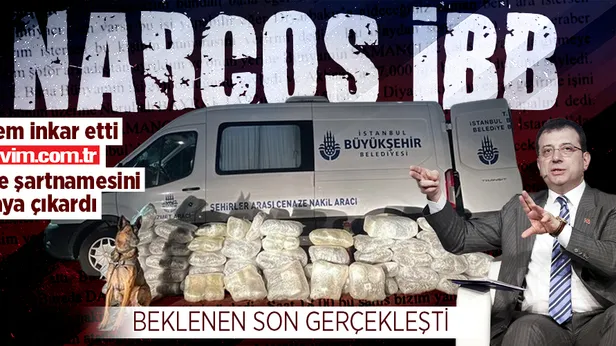 CHPli İBBnin cenaze aracıyla uyuşturucu kaçakçılığı: Ekrem İmamoğlu inkar etti ihale şartnamesi ortaya çıktı! Şüpheliler tutuklandı