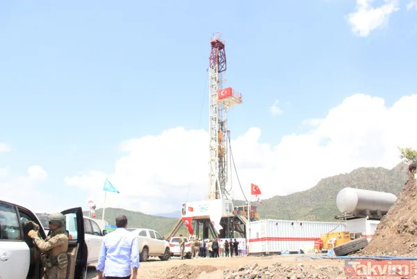 Çukurca'da petrol kuyusu için ilk kazma vuruldu - 32