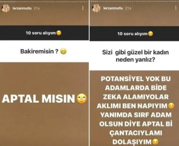 Lerzan Mutlu'yu gelen bekaret sorusu küplere bindirdi! Lerzan Mutlu 'Bakire misin' sorusunu görünce...-5