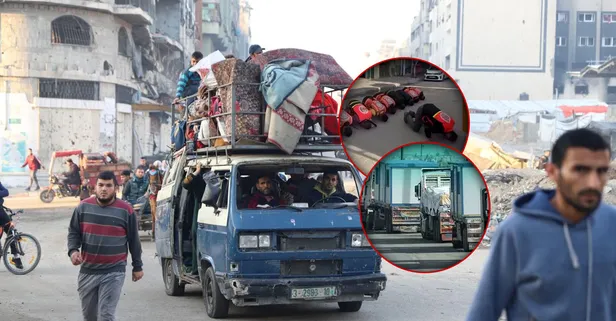 Ateşkes sonrası Gazze'de şükür secdesi! Minarelerde ezan sokaklarda tekbir... Yardım TIR'ları giriş yaptı