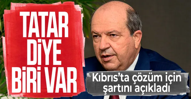 Cumhurbaşkanı Ersin Tatar, Kıbrıs'ta kalıcı çözüm için KKTC'nin tanınması gerektiğini söyledi