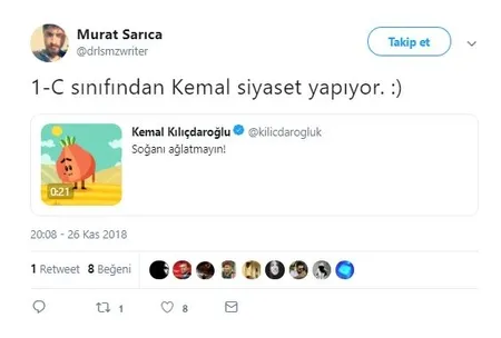 Kemal Kılıçdaroğlu'nun "soğan" videosu alay konusu oldu-3