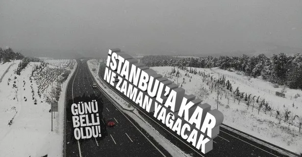 İstanbul'a kar ne zaman yağacak?