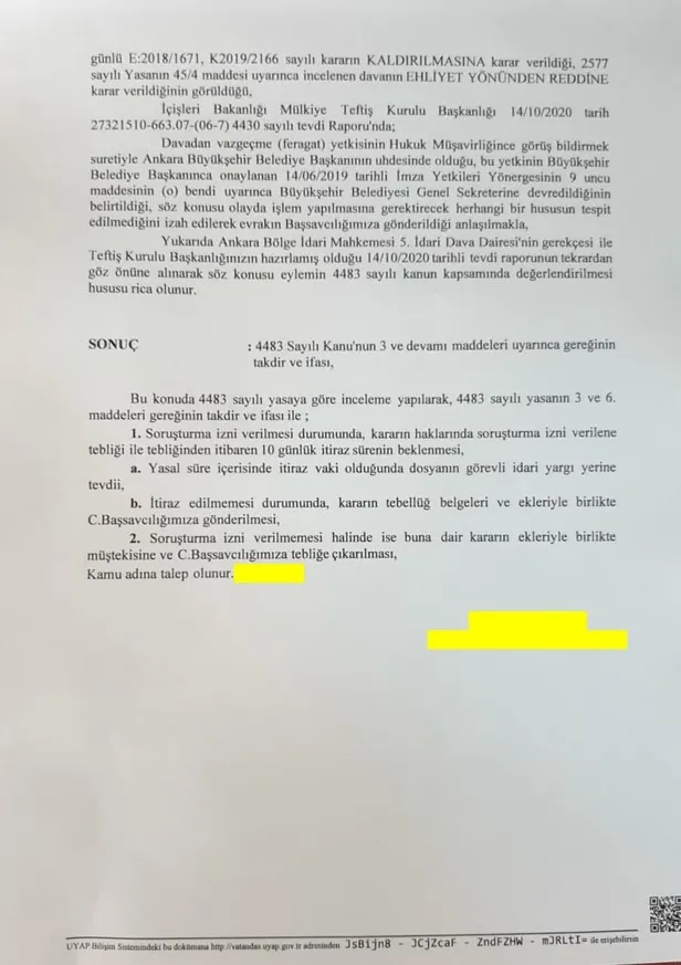 CHP'de 25 milyonluk 'Togo' krizi! Savcılık Mansur Yavaş'ı soruşturmak için bakanlıktan izin istedi! İşte o belge-5