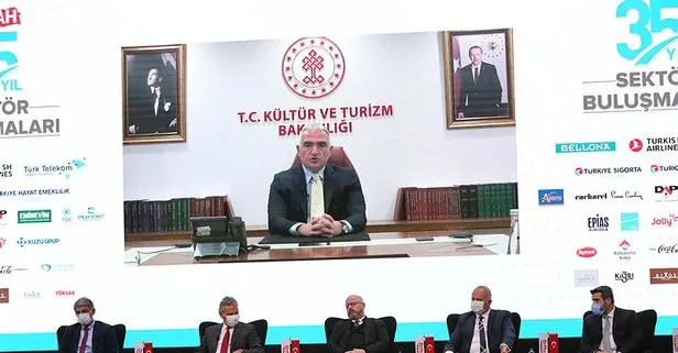 Kültür ve Turizm Bakanı Mehmet Nuri Ersoy: Turizmde V tipi toparlanma yakalayacağız