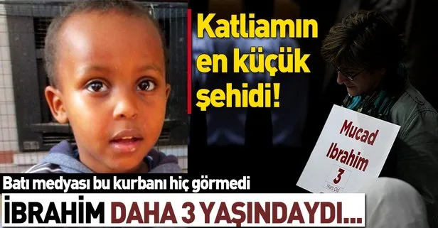 İbrahim daha 3 yaşındaydı...