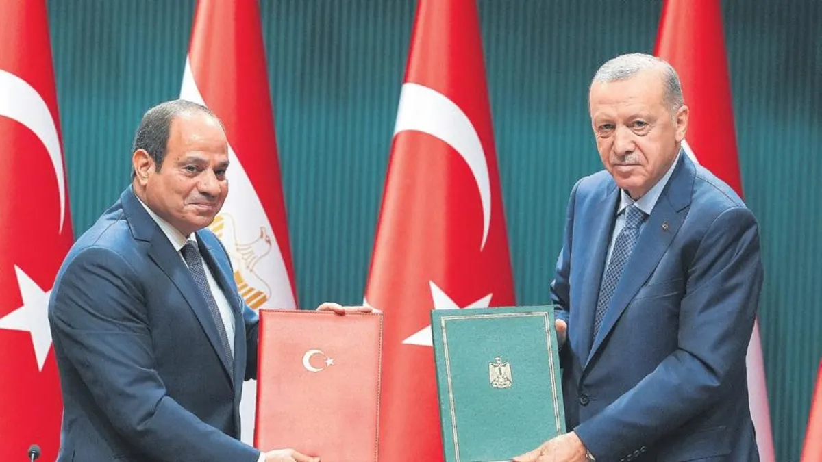 Hedef 15 milyon dolar: Türkiye ile Mısır arasında 17 anlaşma imzalandı!