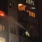 Bakırköy’de 15 katlı binada korkutan yangın