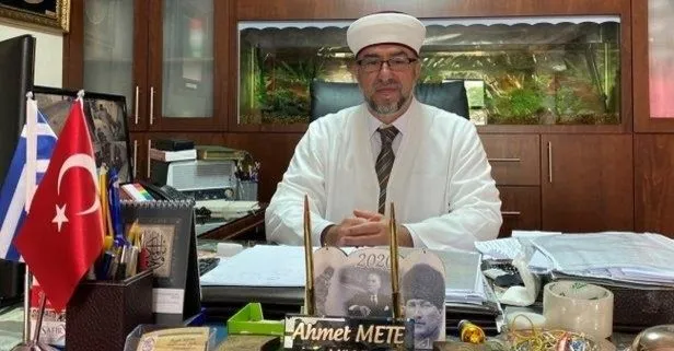 İskeçe Seçilmiş Müftüsü Ahmet Mete yaşamını yitirdi! Başkan Erdoğan’dan taziye mesajı