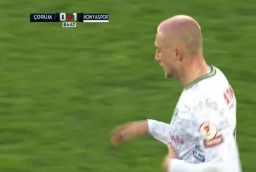 Çorum FK 0-1 Konyaspor | Gol: Blaž Kramer