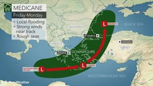 Tropik fırtına adım adım Türkiye'ye yaklaşıyor! Tropik fırtına İstanbul'u vuracak mı?-6