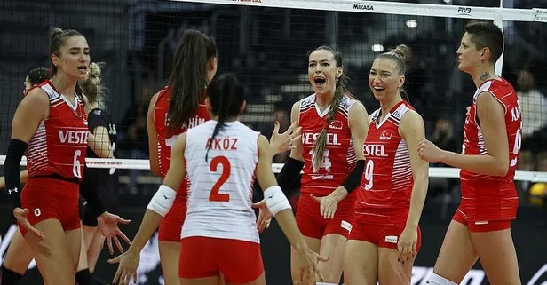 Filenin Sultanları, FIVB Dünya Şampiyonası'nda Almanya'yı 3-0 yendi