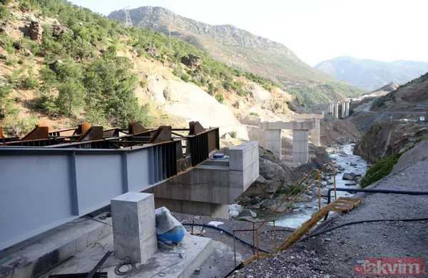 Doğu Anadolu Bölgesi'nde zirvede! 900 metre uzunluğundaki Bitlis Çayı Viyadüğü'nde çalışmalar devam ediyor - 12