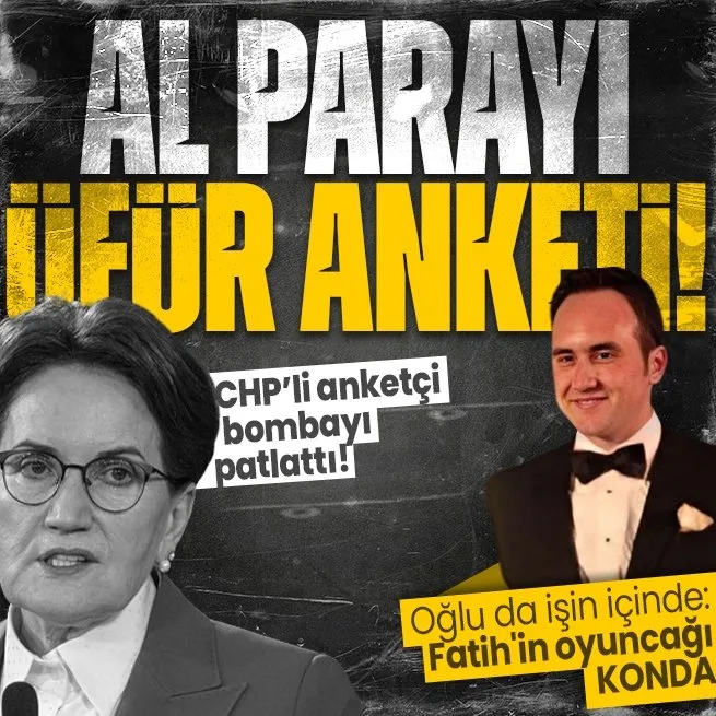 CHP yandaşı Kemal Özkirazdan Meral Akşenerin oğlu Fatih Akşener hakkında bomba iddia: KONDA Fatih Akşenerin oyuncağı yapıldı