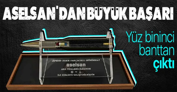 ASELSAN'dan büyük başarı! 100 bininci mühimmat elektroniği üretimi gerçekleştirildi