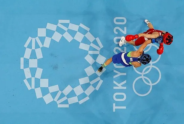 2020 Tokyo Olimpiyat Oyunları | Boksta Buse Naz Çakıroğlu ve Busenaz Sürmeneli'den tarihi başarı!-5