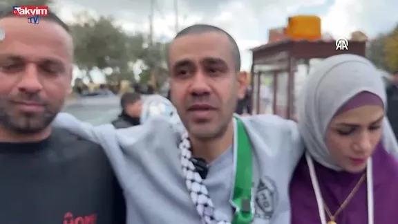 Hamas ile İsrail arasındaki dördüncü tur esir takasında  183 Filistinli serbest kaldı