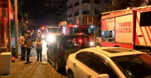 Kadıköy’de korkutan yangın! 10 katlı bina alev aldı