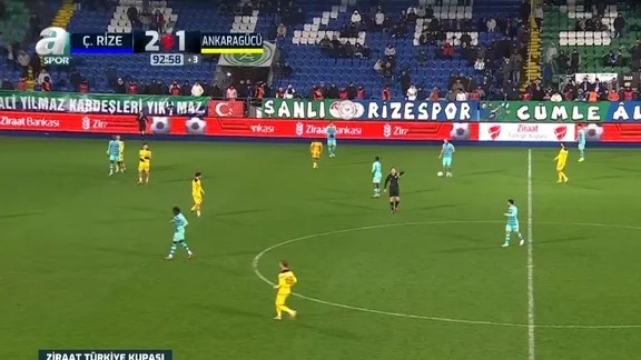 Rizespor 2-1 Ankaragücü (Geniş Özet)