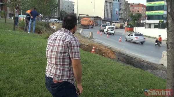 İstanbul'da panik anları! Sultangazi'de polis merkezi amirliğinin yanında toprağa gömülü havan topu mermisi bulundu - 5