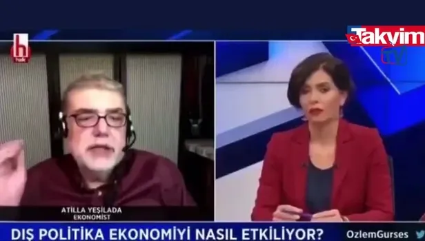 Sözde ekonomist Atilla Yeşilada'nın HALK TV'deki ''Demirtaş ve Kavala serbest bırakılmalı'' sözleri yeniden gündemde