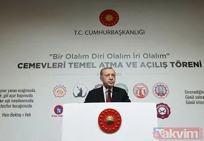 Başkan Erdoğan açılışı yaptı temelleri attı: İşte o cemevleri!