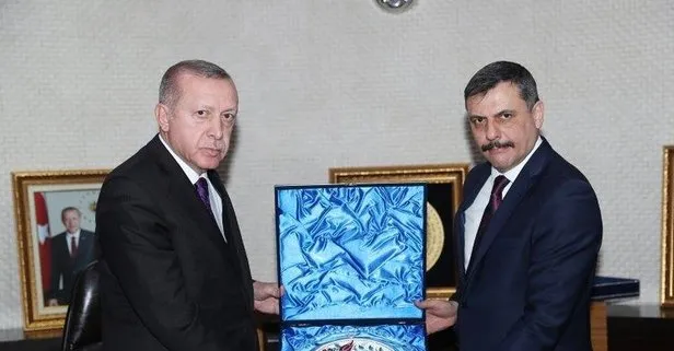 Başkan Erdoğan, Vali Çiftçi'yi kabul etti
