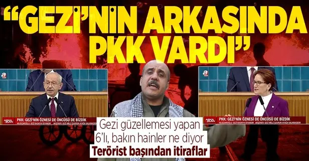 PKK’lı teröristbaşı Tekin Yoldaş’tan ’Gezi’ itirafı: Arkasında biz varız, yarım kalan işi bitireceğiz