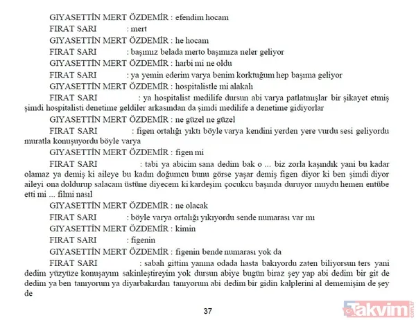 Takvim iddianameye ulaştı: İşte Yenidoğan çetesinin skandalları! Nasıl tezgah kurdular? Örgüt şeması ve gizli yazışmalar: Başımız belada - 21