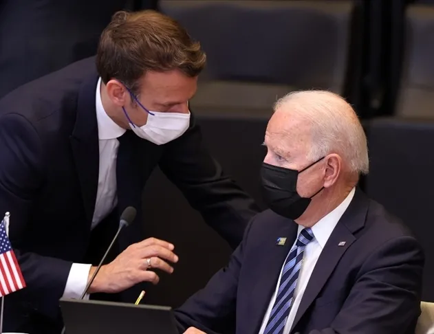 Biden ile Macron’dan kritik Ukrayna teması