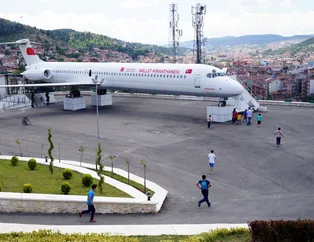 Kastamonuda Boeing 737 tipi yolcu uçağı Millet Kıraathanesi oldu