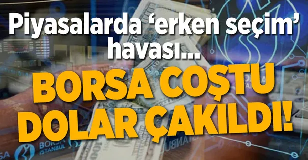 İşte erken seçim kararına doların ilk tepkisi