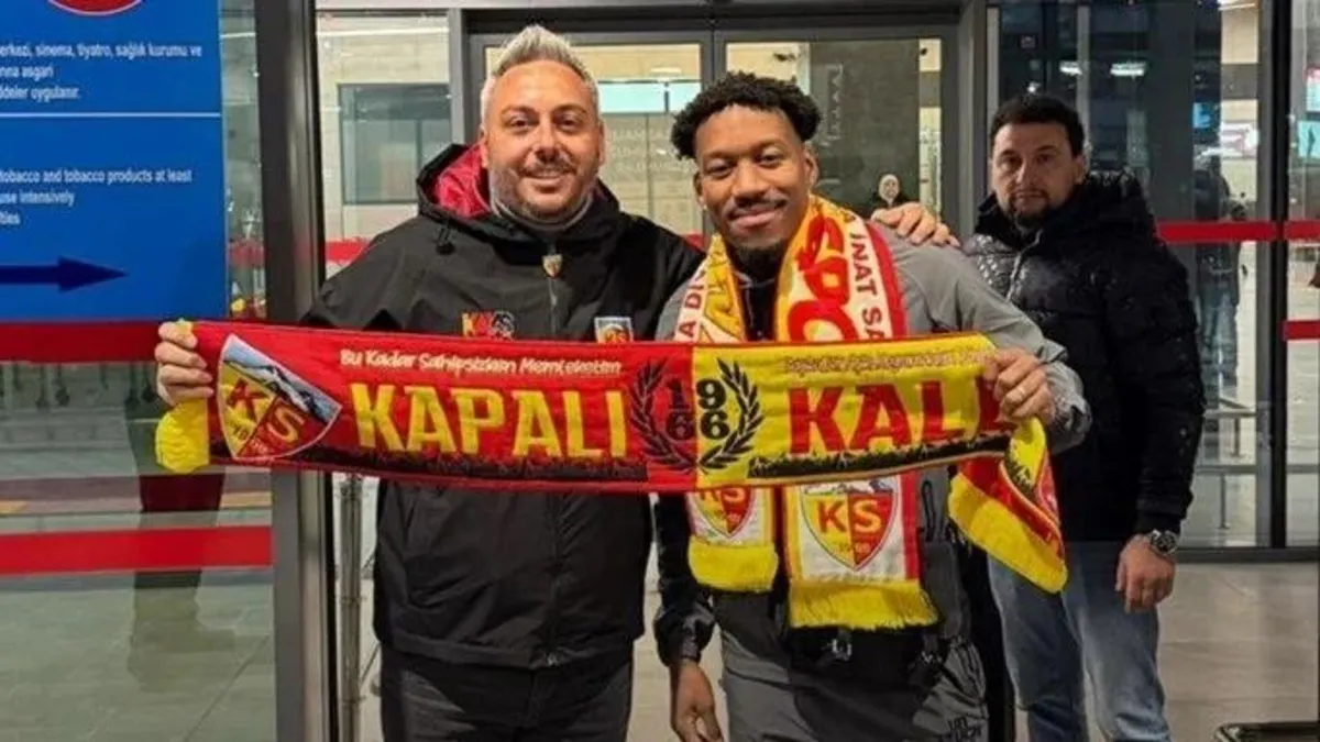 Gabriel Kayserispor'dan kaçtı
