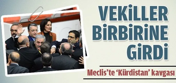 Meclis’te yumruk yumruğa kavga